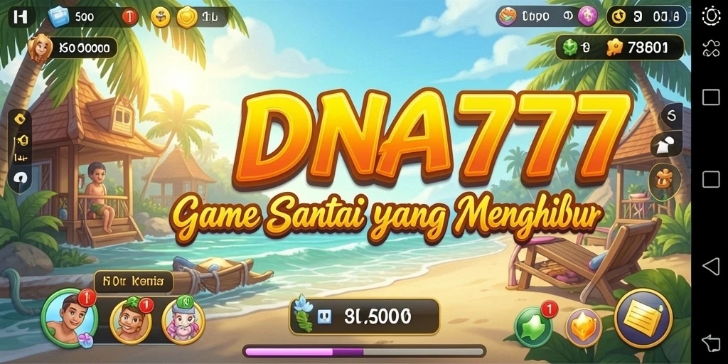 Tangkapan layar gameplay menunjukkan keseruan dan grafis warna-warni game Casual.