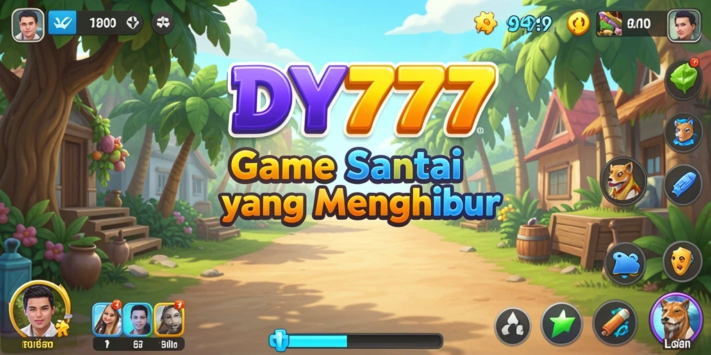 Tampilan gameplay menarik dari DY777 dengan tantangan seru.