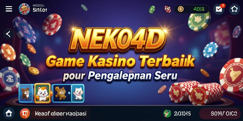 Tampilan gameplay seru dan menarik di NEKO4D.