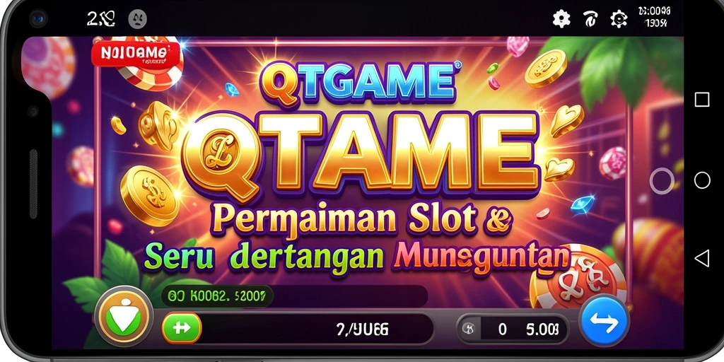 Tampilan gameplay QTGAME yang memukau dalam aksi Slot.