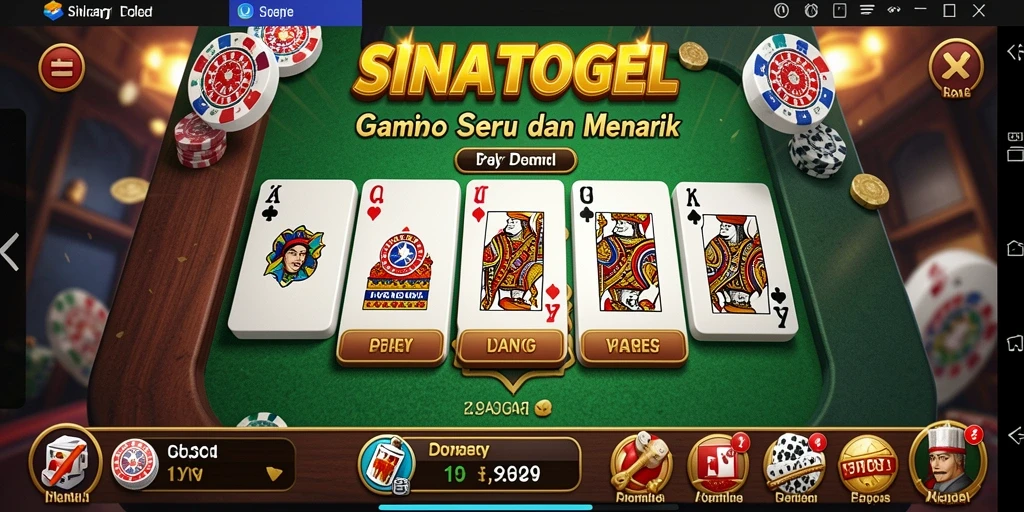 Tampilan gameplay seru dalam SINARTOGEL dengan aksi domino yang mendebarkan.