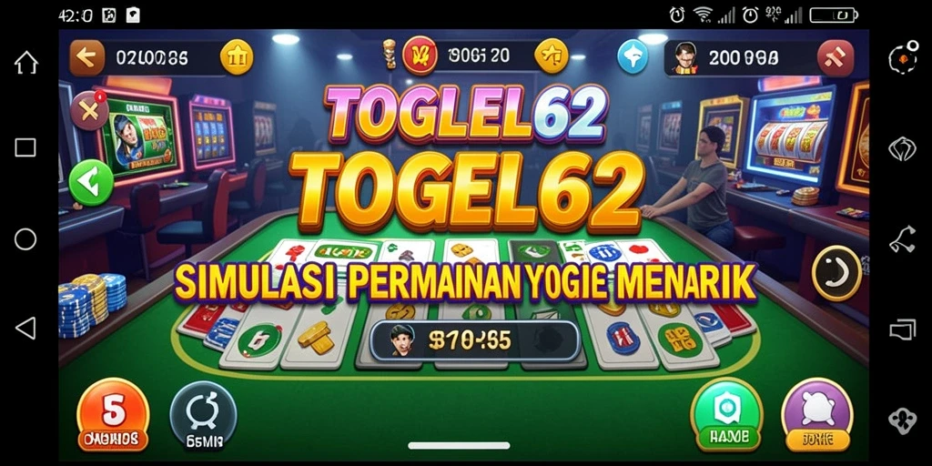 Tampilan gameplay TOGEL62 dengan fitur simulasi yang mendebarkan.
